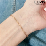 スクリュー×ゴールド | ベーシックチェーンブレスレット | LUPIS