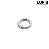 10mm | ≪1個入/片耳用≫シンプルメタルフープイヤリング | LUPIS