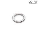 12mm | ≪1個入/片耳用≫シンプルメタルフープイヤリング | LUPIS