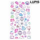うみのいきもの | いきもの×おばけぷくぷくシール | LUPIS