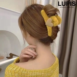 マスタード | ハートファーバンスクリップ【ヘアアクセサリー】 | LUPIS