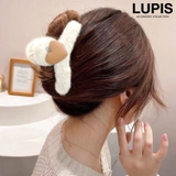 ホワイト | ハートファーバンスクリップ【ヘアアクセサリー】 | LUPIS
