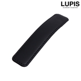 ブラック | レザー調スクエアぱっちんヘアピン | LUPIS