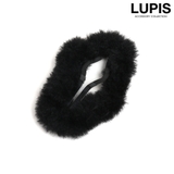 ブラック | ニュアンスラインファーぱっちんヘアピン | LUPIS