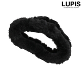 ブラック | ニュアンスラインファーバンスクリップ【大きめ】 | LUPIS