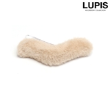 ベージュ | ウェーブラインファーヘアクリップ | LUPIS