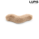 ブラウン | ウェーブラインファーヘアクリップ | LUPIS