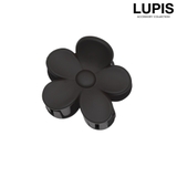 ブラック | フラワーミニバンスクリップ | LUPIS