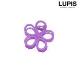 パープル | ミニフラワーバンスクリップ | LUPIS