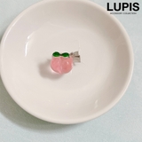 ピーチ | ≪1個入≫ハート×ピーチミニヘアクリップ | LUPIS
