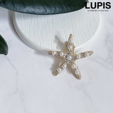 ゴールド | ブリリアントスターフィッシュヘアクリップ | LUPIS
