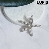シルバー | ブリリアントスターフィッシュヘアクリップ | LUPIS
