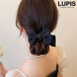 ブラック | リボンスリムバンスクリップ | LUPIS