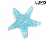 ブルー | クリアスターフィッシュヘアクリップ | LUPIS