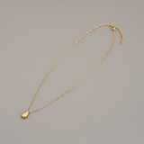 ゴールド | 【金属アレルギー対応 316L】ドロップステンレスネックレス | LUPIS