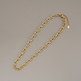 ゴールド | 【金属アレルギー対応 316L】メタルチェーンステンレスネックレス | LUPIS