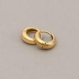 ゴールド | 【金属アレルギー対応 316L】ドロッププチステンレスフープピアス | LUPIS