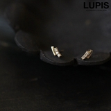 ゴールド | ツインバープチピアス【S925ポスト キュービックジルコニア】 | LUPIS