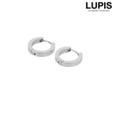 S | シンプルフープピアス | LUPIS