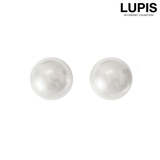 M | 大粒パールピアス | LUPIS