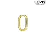 ゴールド | ≪1個入/片耳用≫ラウンドスクエアフープピアス | LUPIS