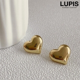 ゴールド | メタルハートピアス | LUPIS