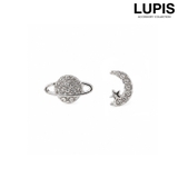 シルバー | ギャラクシーパヴェピアス | LUPIS