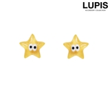 スター | 【S925ポスト】フェイスモチーフピアス | LUPIS