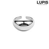 シルバー | ぷっくりメタルリング | LUPIS