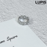 B | カジュアルメタルチェーンリング | LUPIS