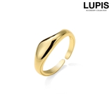 ゴールド | ニュアンスウェーブラインリング | LUPIS