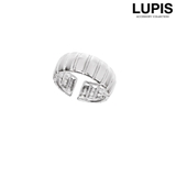 ワイド | ツイスト×ワイドメタルリング | LUPIS