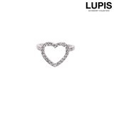 ハート | パヴェラインリング | LUPIS