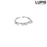 B | リボンモチーフリング | LUPIS