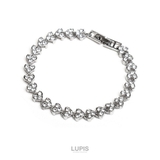 ハートラインストーンブレスレット | LUPIS | 詳細画像3 