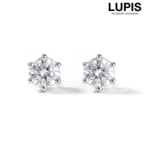 キュービックジルコニアラウンドピアス 【アクセサリー アクセ | LUPIS | 詳細画像1