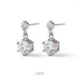 ツインキュービックジルコニアピアス 【アクセサリー アクセ | LUPIS | 詳細画像3
