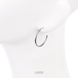 チタンフープピアス【チタン】 | LUPIS | 詳細画像9