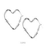 ねじれハートフープピアス【S925ポスト】 | LUPIS | 詳細画像4