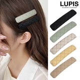 キルティング風ぱっちんヘアピン | LUPIS | 詳細画像1