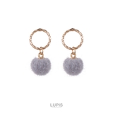 ツイストリングファーボールピアス | LUPIS | 詳細画像4 