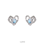 【S925ポスト】ニュアンスメタルハートピアス | LUPIS | 詳細画像3