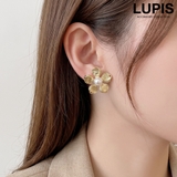 【S925ポスト】リュクスフラワーピアス | LUPIS | 詳細画像1