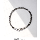 シルバー | ブレスレット メンズ チェーン | LUXSTYLE