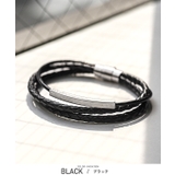 ブラック | ブレスレット メンズ レディース | LUXSTYLE