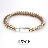ホワイト | ブレスレット メンズ メンズブレスレット | LUXSTYLE