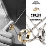 ネックレス メンズ フェザー | LUXSTYLE | 詳細画像1 