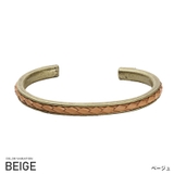 ベージュ | バングル メンズ ブレスレット | LUXSTYLE