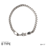 B | ブレスレット メンズ チェーン | LUXSTYLE