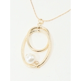 パール付リングトップ ロングネックレス | TAKA-Q WOMEN | 詳細画像2 